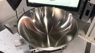Stainless steel kettle texture processing