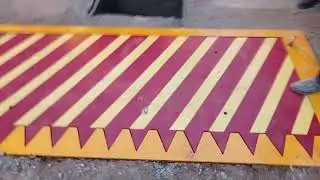 installation of road blocker