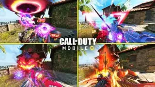 ALL 24 MYTHIC Kill Effects RANKED In COD Mobile | All MAXED Mythic Guns Kill Effects Ranked In CODM