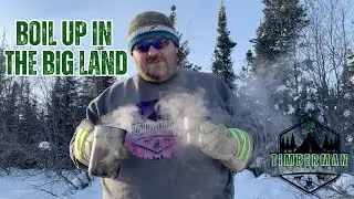 Winter Boil Up in The Big Land | Timberman Outdoors NL