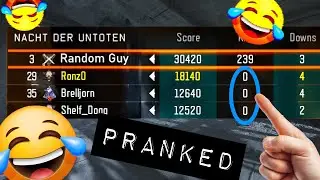 Hilarious Cod Zombies Public Match Prank: Zero Kills Challenge
