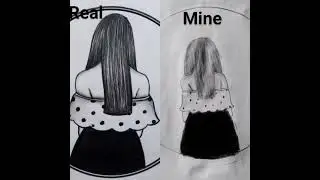 Real vs mine #shorts #drawing #shorts