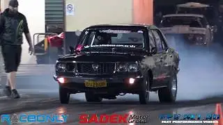 BUZDUP VIS ROTARY 13B STREET RX3 8.55 @ 154 MPH ON 235 RADIALS
