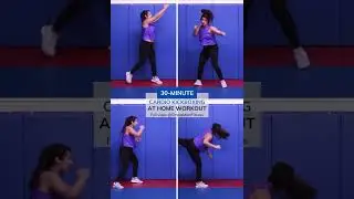 30-min Cardio Kickboxing Workout #workout #cardioworkout #fullbodyworkout #kickboxingworkout