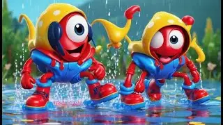Little Spider&rsquo;s Rainy Climb | Fun Rain Rhyme for Toddlers | Spider Adventure Nursery Song