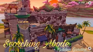 Scorching Abode (+ Hidden Garden) | {Replica ID} | Genshin Serenitea Pot Build