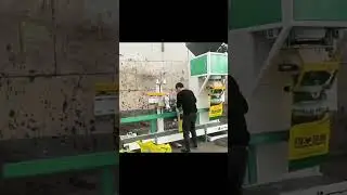 Organic fertilizer packing machine