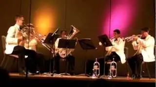 Andr&eacute; Lafosse: Suite Impromptu,    IV. Mouvement. Spectrum Brass Live
