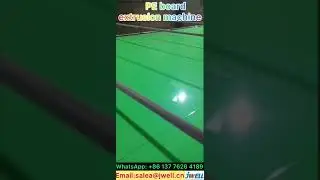 PE board extrusion machine 2------0086 137 7626 4189
