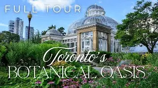 [4K] Allan Gardens Conservatory Full Tour - Free Botanical Oasis in Downtown Toronto 🌸🇨🇦