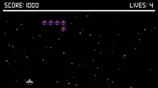 Space Invaders (Remake) - Gameplay