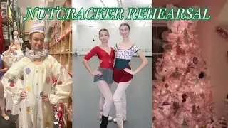 nutcracker costume fitting🎄🩰 | rehearsal + decorating for Christmas 