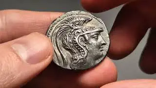Attica Athens AR Tetradrachm circa 91-90 BC