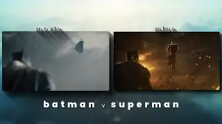What If Batman vs Superman Looked Like THIS - Fan-Made VFX