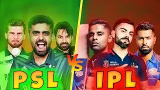 ipl vs psl 2025 comparison||india vs pakistan