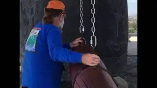 Jerry Rings the Korean Friendship Bell - 3 November 2019