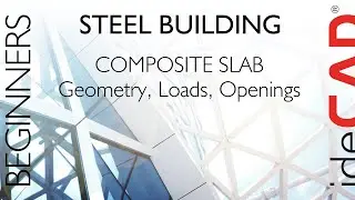 Сборные плиты в ideCAD Structural: моделирование, шпонки и нагрузки