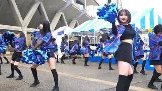 【チアダンス】Leap-Blue(リープブルー) 「DRIP」(BABYMONSTER) カターレ富山 vs. ヴァンフォーレ甲府 K STUDIO 第2部 横動画 2025年3月2日