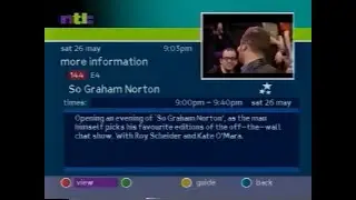 E4 - Adverts, Continuity & Idents - 26th/27th May 2001