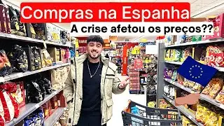 Quanto gasto de mercado na Espanha!? 2023 😳🇪🇸