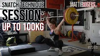 Snatch Technique Session: Up to 100kg