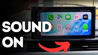 How to Turn Sound ON in Waze / Apple CarPlay?