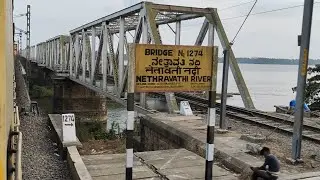 NETHRAVATHI River Mangaluru : Mangaluru - Thiruvananthapuram Maveli Express
