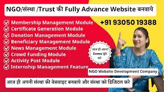 NGO Website Setup & Automation | Online Membership, Donation & Certificate System