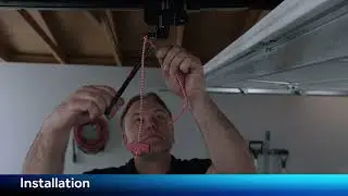 How to Install a Chamberlain B5330 Belt Drive Garage Door Opener | Security+ 3.0