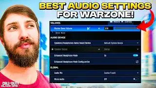 Best Audio Settings To Hear Footsteps Easily in BO7 Warzone 💯