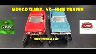 Beer War Drag Racing Mongo Slade vs Jack Traven
