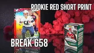 We Pulled a Red Short Print Rookie 🔥🏈 Break 658 - 2025 Prizm Football Blaster Box Case Break