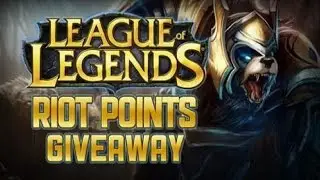 20$ League of Legends GIVEAWAY - 2&times;3250 RP LOL #1