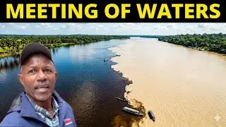 The Amazon River - The Meeting of the Waters 
