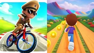 Little Singham Cycle Race VS Kooply Run: Subway Craft Gameplay Android,iOS New Update