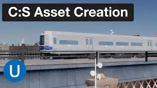 Cities Skylines Asset Creation - M3 EMU