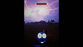 Others Thunder Strike Vs This Guy💀 l #trollface  #edit #shorts