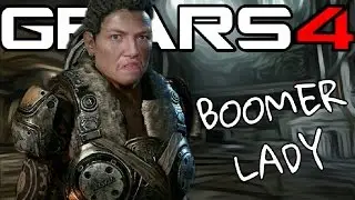 BOOMER LADY RAMPAGE (Gears of War 4 Multiplayer Gameplay)