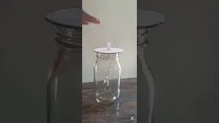 Gold-leaf electroscope | Static charges.#experiements #stem #sciencefairproject #physics #science