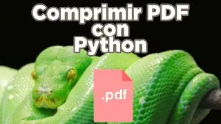 Comprimir PDF con Python