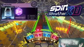 Spin Rhythm XD | Nutella by Mo Falk (custom chart) | XD Difficulty 48 - S+ FC!!!