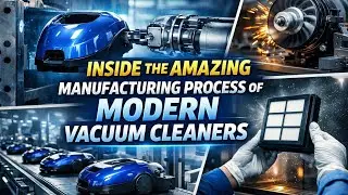 Inside the Amazing Manufacturing Process of Modern Vacuum Cleaners