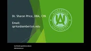 Amberton Accounting Degree Programs - Info Session - May 2025