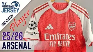 Arsenal Home Kit 25/26 (GrKits) Player Version Review