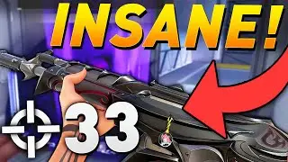 VALORANT - INSANE 33 Kill CARRY With The NEW REAVER VANDAL!