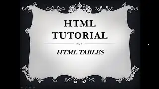 HTML Tutorial Part-10