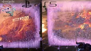 AERIAL CAPTURE WEST & NORTH WEST LOCATIONS HORIZON FORBIDDEN WEST BURNING SHORES [4K 60FPS PS5]