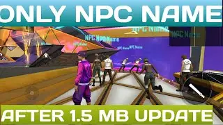 ONLY NPC NAME LOCATION CONFIG FILE || ff+ffmax