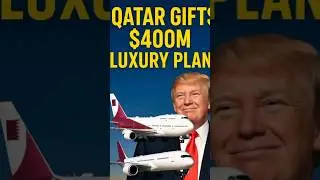 Qatar Gifts $400M Luxury Plane to Donald Trump?! ✈️🇶🇦