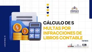 C&Aacute;LCULO DE MULTAS POR INFRACCIONES DE LIBROS CONTABLES